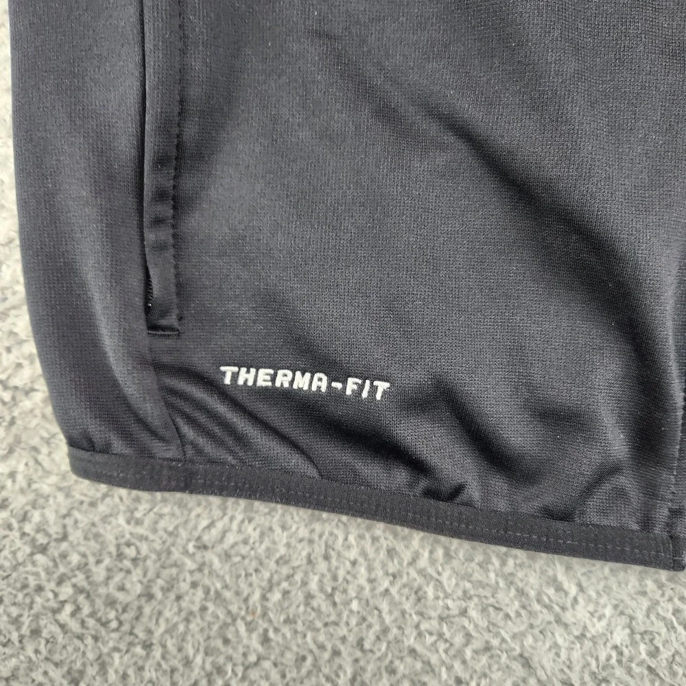 Nike Therma-Fit Full-Zip Hoodie Jacket Mens M Black Nike Futbol Soccer Authentic